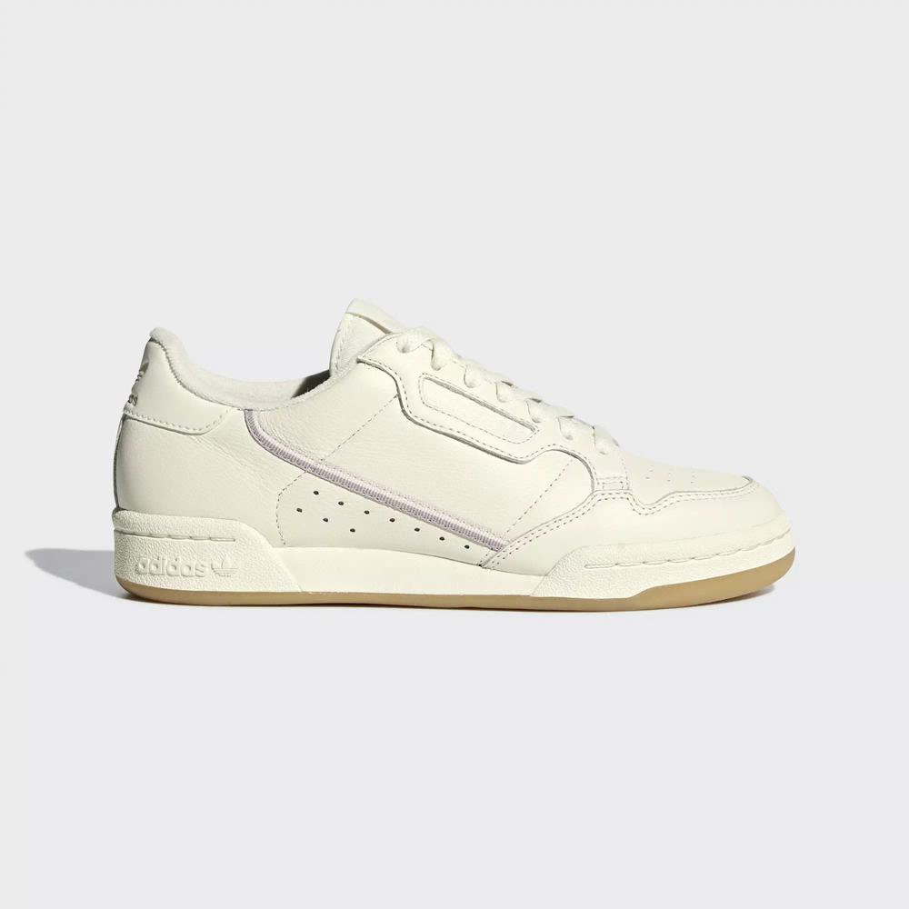 Adidas Continental 80 Tenis Blancos Para Mujer (MX-38621)